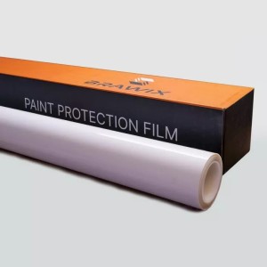 Folia poliuretanowa przeciw żwirowa do samochodów: BRAWIX Space-X PPF - 1,52 x 15 m (250 mikronów)