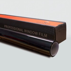 Tonująca folia metalizowana do samochodów: BRAWIX Charcoal 50% - 0,91 x 30 m